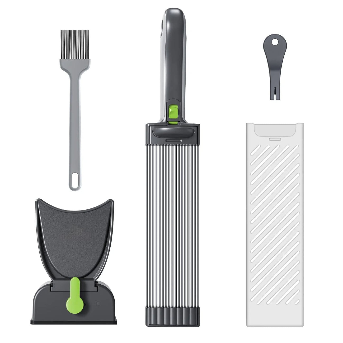 Feliator Profesional pentru Carne cu Lame Multiple din Inox Alimentar și Grosime Ajustabilă (2–4 mm) – Ideal pentru Tărtar, Fâșii, Felii și Cuburi de Carne